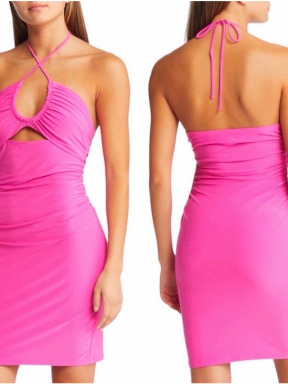 Halter Mini Dress